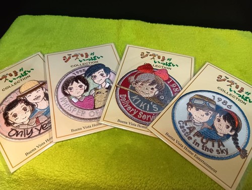 Ghibli embroidery patches - ghibli,
